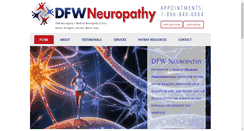 Desktop Screenshot of dfwneuropathy.com